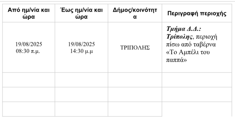 Δελτίο Τύπου Δελτίο Τύπου
