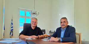 Τι συζήτησαν Δημήτρης Πτωχός και Κώστας Τζιούμης σε συνάντηση στην Περιφέρεια