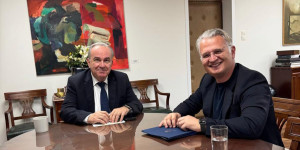 Συνάντηση του Περιφερειάρχη Δημήτρη Πτωχού με τον Αναπληρωτή Υπουργό Νίκο Παπαθανάση