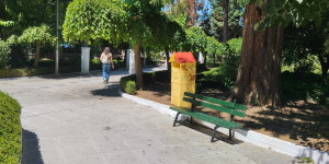 Βάνδαλοι κατέστρεψαν την ελεύθερη  βιβλιοθήκη στο πάρκο Φιλοδένδρων