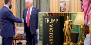 Ο Τραμπ… ψέκασε τον Αλ Σάρα και υπουργούς του - Ποιο άρωμα επέλεξε, πόσο κοστίζει