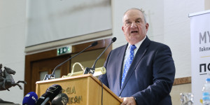 Κατά της διαγραφής Σαμαρά ο Κώστας Καραμανλής- Τι είπε ο πρώην Πρωθυπουργός σ' εκδήλωση στην Πάτρα