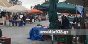 Τρίπολη: 24 ώρες νωρίτερα η λαϊκή στην πλατεία Μαντινείας