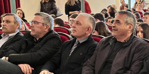 Λαμπρόπουλος και Μανδρώνης στην εκδήλωση στο Μαλλιαροπούλειο