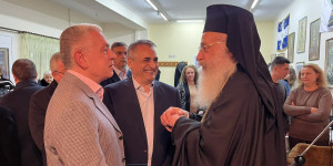 Σε εκδηλώσεις κοπής πίτας ο Κώστας Τζιούμης