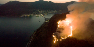 Σύλληψη και πρόστιμο για τη φωτιά στη Μονεμβασιά