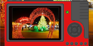 Τα παιδιά φωτογραφίζουν τη χριστουγεννιάτικη Τρίπολη