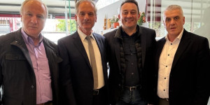 Σε κοπές πίτας των αρκαδικών συλλόγων στην Αθήνα ο Κώστας Βλάσης