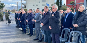 Ο Δήμαρχος Γορτυνίας παρευρέθηκε στην εκδήλωση μνήμης για τον Υποσμηναγό Μάριο Μιχαήλ Τουρούτσικα