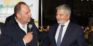 Ο Δήμαρχος Γορτυνίας στην κοπή βασιλόπιτας του Ελληνικού Διαδημοτικού Δικτύου Υγιών Πόλεων