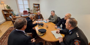 Περιφέρεια Πελοποννήσου: Συνάντηση συντονισμού και ενημέρωσης με τον Υποστράτηγο Συντονιστή Επιχειρήσεων Πυροσβεστικού Σώματος