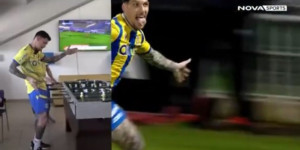 Το φανταστικό video στο TikTok για τον "Τριάντα" που δεν σκοράρει μόνο στο... ποδοσφαιράκι