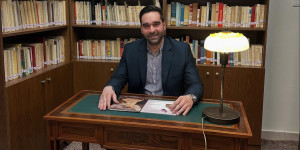 "Μεγαλύτερη εξωστρέφεια" ο βασικός στόχος της Δημόσιας Βιβλιοθήκης Τρίπολης δηλώνει ο Γιώργος Βέρρος "Μεγαλύτερη εξωστρέφεια" ο βασικός στόχος της Δημόσιας Βιβλιοθήκης Τρίπολης δηλώνει ο Γιώργος Βέρρος