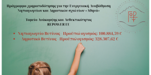 Πρόγραμμα χρηματοδότησης για την Ενεργειακή Αναβάθμιση Νηπιαγωγείων και Δημοτικών σχολείων κατέθεσε ο Δήμος Γορτυνίας