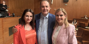 Ο Δήμαρχος Γορτυνίας στην παρουσίαση του βιβλίου του Προέδρου της Ένωσης Δημάρχων Αττικής