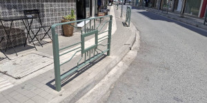 Αλλαξε η εικόνα στα κάγκελα επί των οδών Γρηγορίου Ε' και Κύπρου