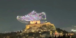 Εισαγγελική παρέμβαση για το show με drone της αθλητικής εταιρείας πάνω από την Ακρόπολη