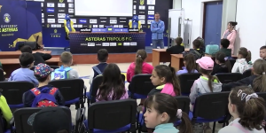 Το 3ο Δημοτικό σχολείο Μεγαλόπολης στις εγκαταστάσεις του ASTERAS AKTOR