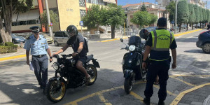 Πάνω από 60 παραβάσεις βεβαιώθηκαν στο πλαίσιο της εκστρατείας "Μηδενική ανοχή στη μη χρήση κράνους"