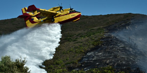 Ελέγχθηκε εγκαίρως δασική πυρκαγιά κοντά στην Αρχαία Ολυμπία
