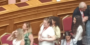 Από το ΓΕΛ Τεγέας στη Βουλή των Εφήβων η μαθήτρια Νίνα Γιαννιού