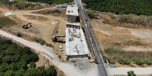 Αυτοψία Πτωχού στη νέα γέφυρα του Ευρώτα