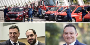 Αρκαδία: Με νέα οχήματα ενισχύονται Πυροσβεστική και Πολιτική Προστασία
