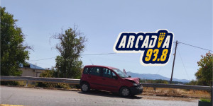 Τρίπολη: Τροχαίο ατύχημα με εκτροπή οχήματος στη Λεωφόρο ΟΗΕ