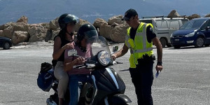 Περίπου 1.500 έλεγχοι σε δικυκλιστές στην Πελοπόννησο την περασμένη εβδομάδα