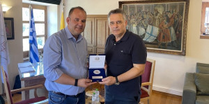 Στο Δημαρχείο Δημητσάνας ο Γενικός Γραμματέας της Αποκεντρωμένης Διοίκησης Πελοποννήσου