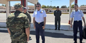 Επίσκεψη του Αρχηγού του Γενικού Επιτελείου Αεροπορίας στην 124 Πτέρυγα Βασικής Εκπαίδευσης