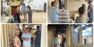 Τζιούμης: "Η έμπρακτη στήριξη όσων επλήγησαν από τις πυρκαγιές αποτελούν προτεραιότητά μας"