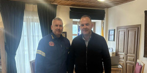 Κούλης-Γραφάκος συζήτησαν για την Πολιτική Προστασία στη Γορτυνία εν όψει χειμερινής περιόδου