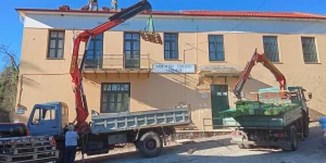 Αντικαταστάθηκε η στέγη στο Δημοτικό Σχολείο Λεβιδίου