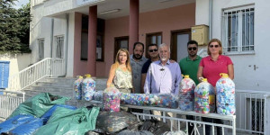 Δωρεά καπακιών από τον Πολιτιστικό Σύλλογο Αγίου Κωνσταντίνου και την Τοπική Κοινότητα