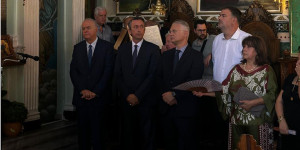 Ο Περιφερειάρχης Πελοποννήσου στις εορταστικές εκδηλώσεις της Κυπαρισσίας