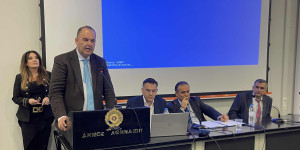 Ο Δήμαρχος Γορτυνίας στην εκδήλωση για τα 140 χρόνια από τον θάνατο του Καραβόγιαννου