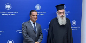 Συνάντηση του Μητροπολίτη Μαντινείας & Κυνουρίας με τον Άδωνι Γεωργιάδη
