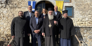 Ο Mητροπολίτης Μαντινείας και Κυνουρίας στην ιστορική Ιερά Μονή Καλτεζών