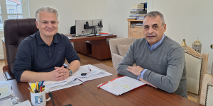 Συνάντηση Πτωχού-Τζιούμη για τη Στρατηγική Βιώσιμης Αστικής Ανάπτυξης του Δήμου Τρίπολης