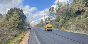 Αυτοψία Μανδρώνη στο έργο συντήρησης της Ε.Ο. Τρίπολης-Σπάρτης