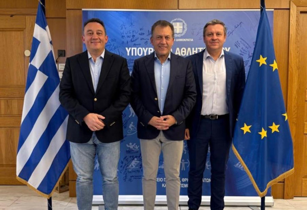 Για το Πανευρωπαϊκό Βάδην 2027 συζήτησαν οι Βλάσης, Βρούτσης και Καμπύλης